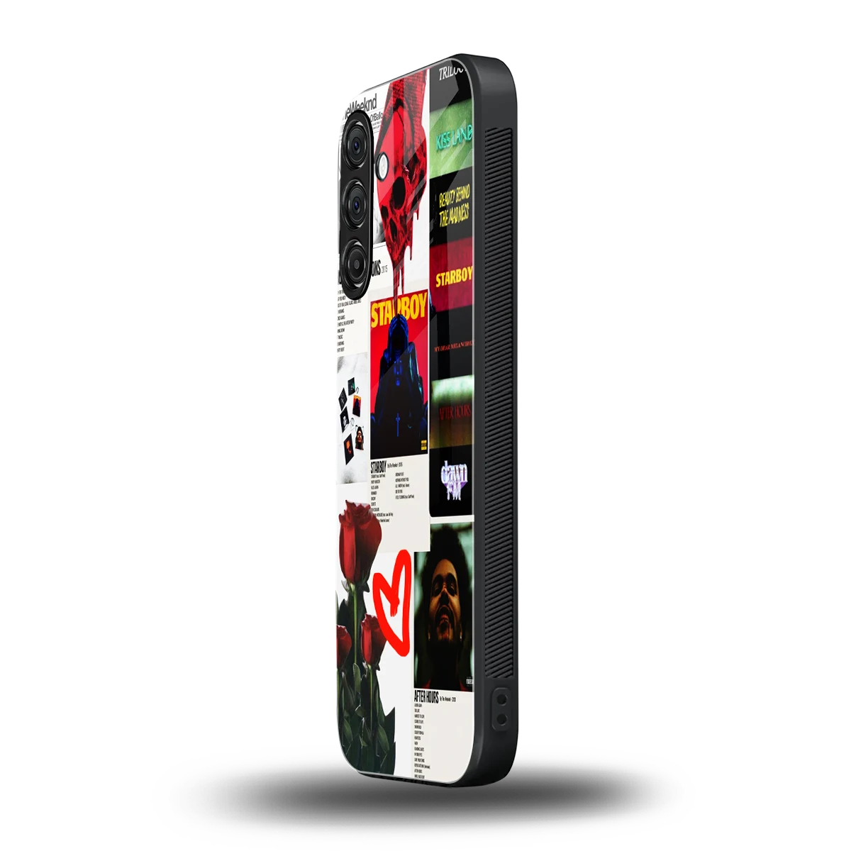 Starboy Collage samsung galaxy a16 5g mobile cover | shockproof glass phone case