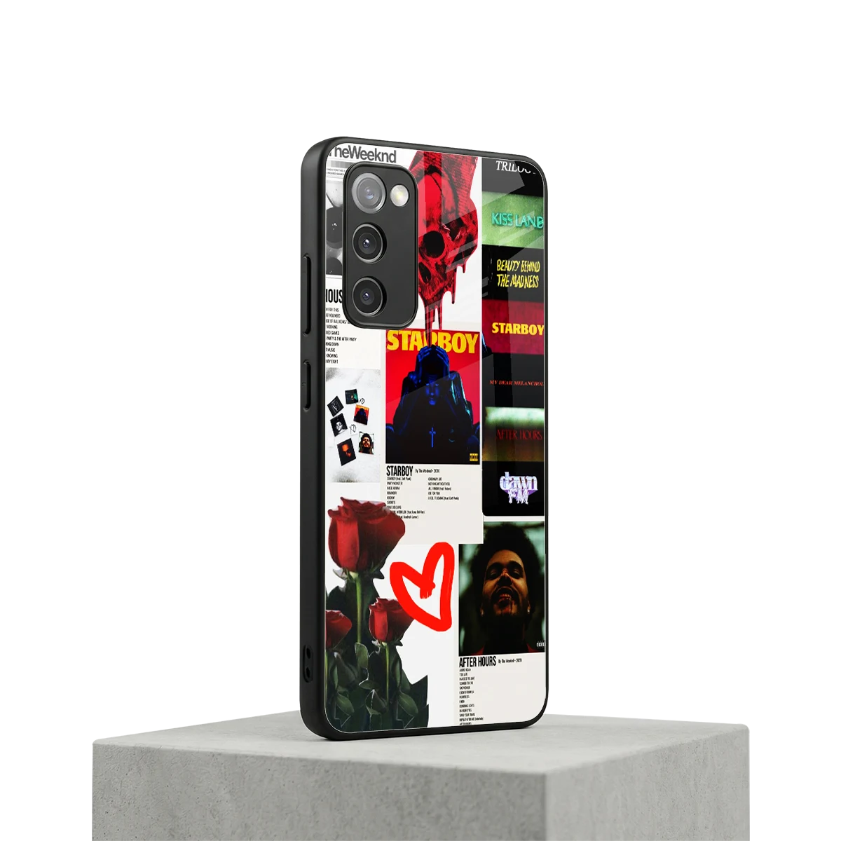 Starboy Collage samsung galaxy s20 fe mobile cover | shockproof glass phone case