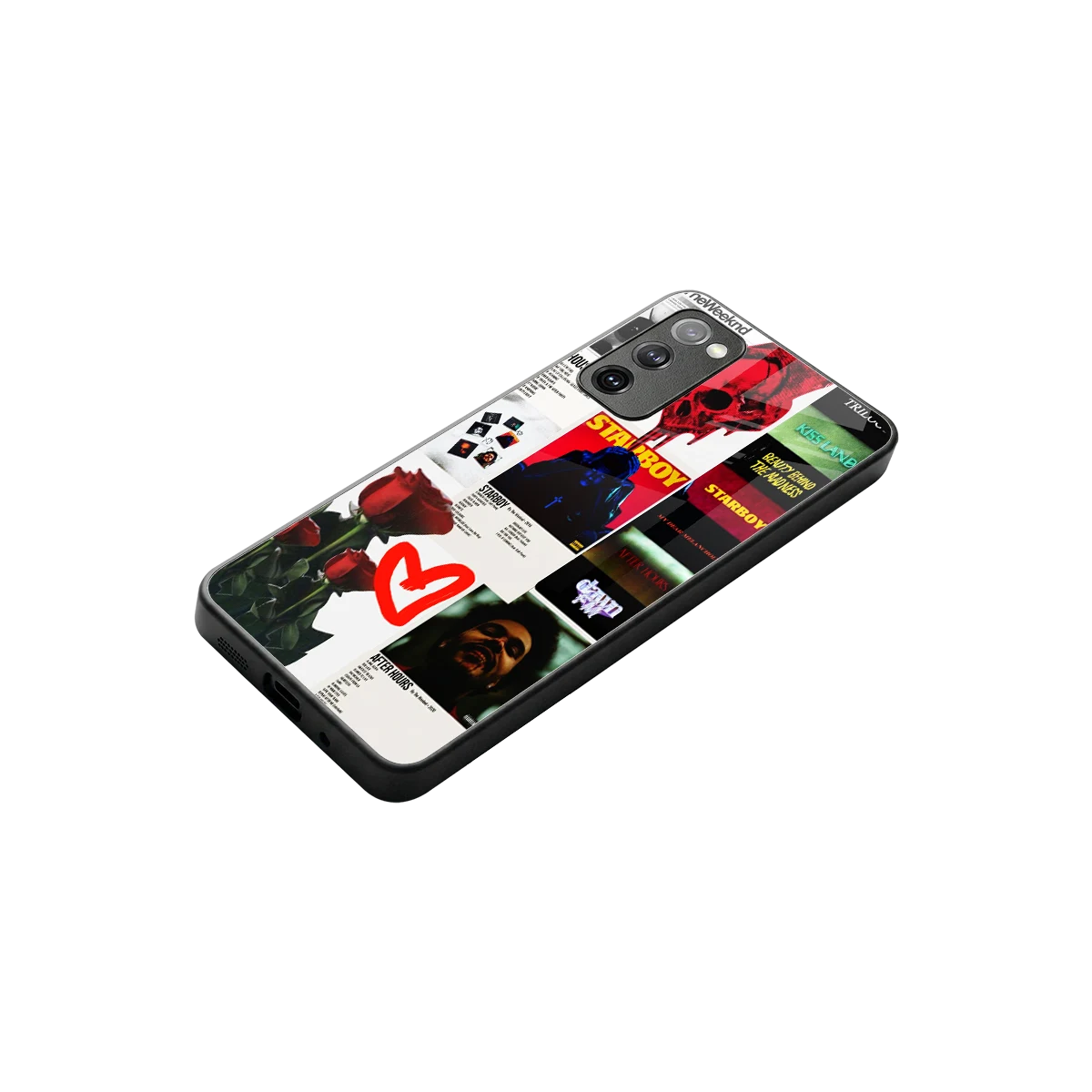 Starboy Collage stylish phone case for samsung galaxy s20 fe | glossy glass and slim fit