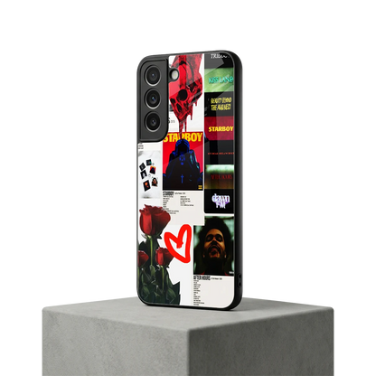 Starboy Collage samsung galaxy s22 mobile cover | shockproof glass phone case
