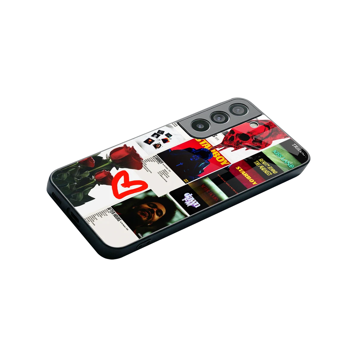 Starboy Collage stylish phone case for samsung galaxy s22 | glossy glass and slim fit