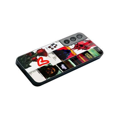 Starboy Collage stylish phone case for samsung galaxy s22 | glossy glass and slim fit