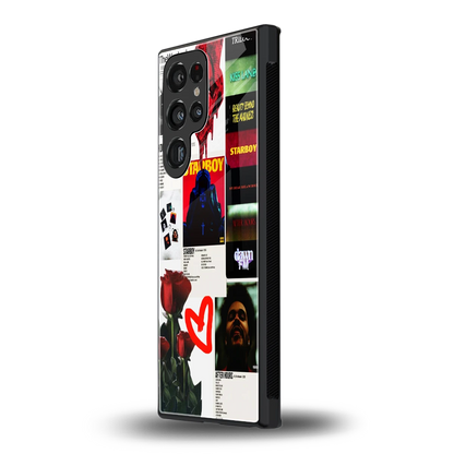Starboy Collage samsung galaxy s24 ultra mobile cover | shockproof glass phone case