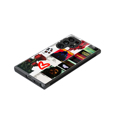 Starboy Collage stylish phone case for samsung galaxy s24 ultra | glossy glass and slim fit
