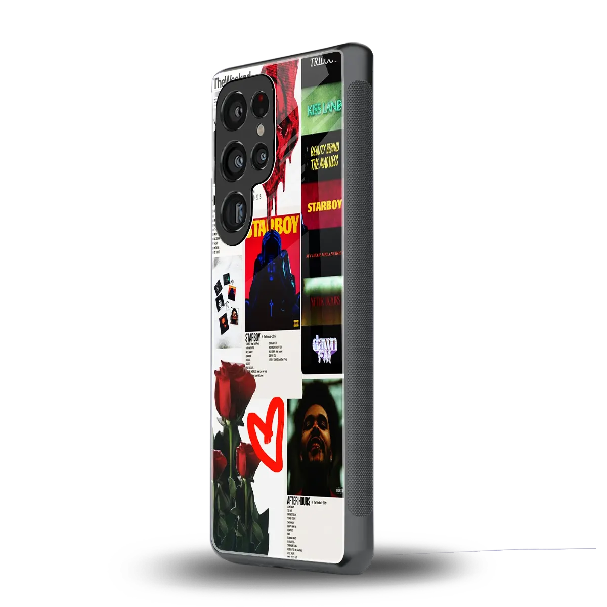 Starboy Collage samsung galaxy s25 ultra mobile cover | shockproof glass phone case