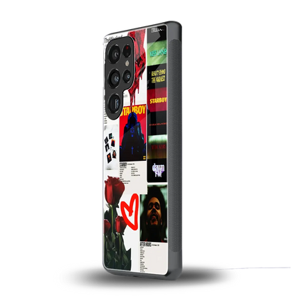 Starboy Collage samsung galaxy s25 ultra mobile cover | shockproof glass phone case