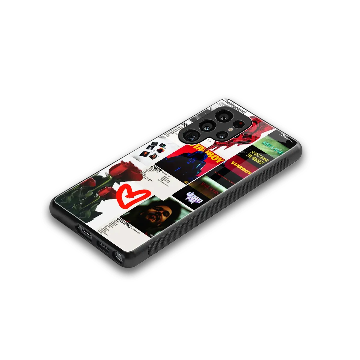 Starboy Collage stylish phone case for samsung galaxy s25 ultra | glossy glass and slim fit