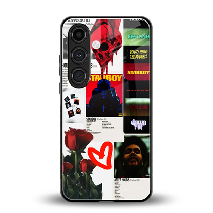 Starboy Collage back phone cover | glass case for samsung galaxy s24