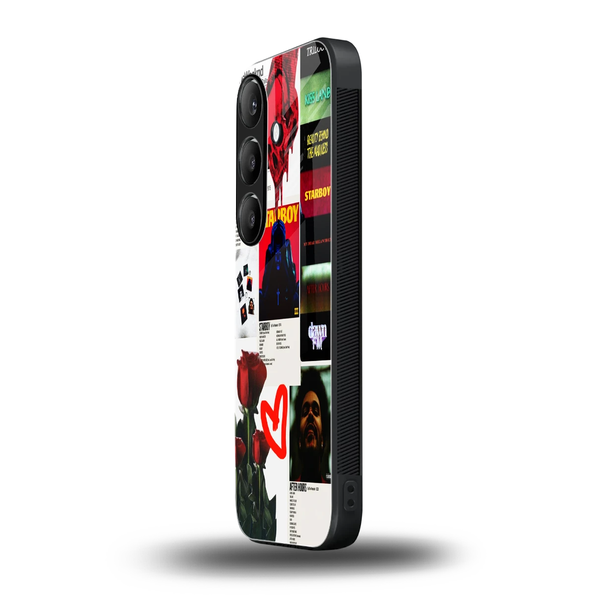 Starboy Collage samsung galaxy s24 mobile cover | shockproof glass phone case