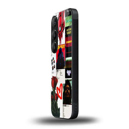 Starboy Collage samsung galaxy s24 mobile cover | shockproof glass phone case