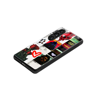 Starboy Collage stylish phone case for samsung galaxy s24 | glossy glass and slim fit