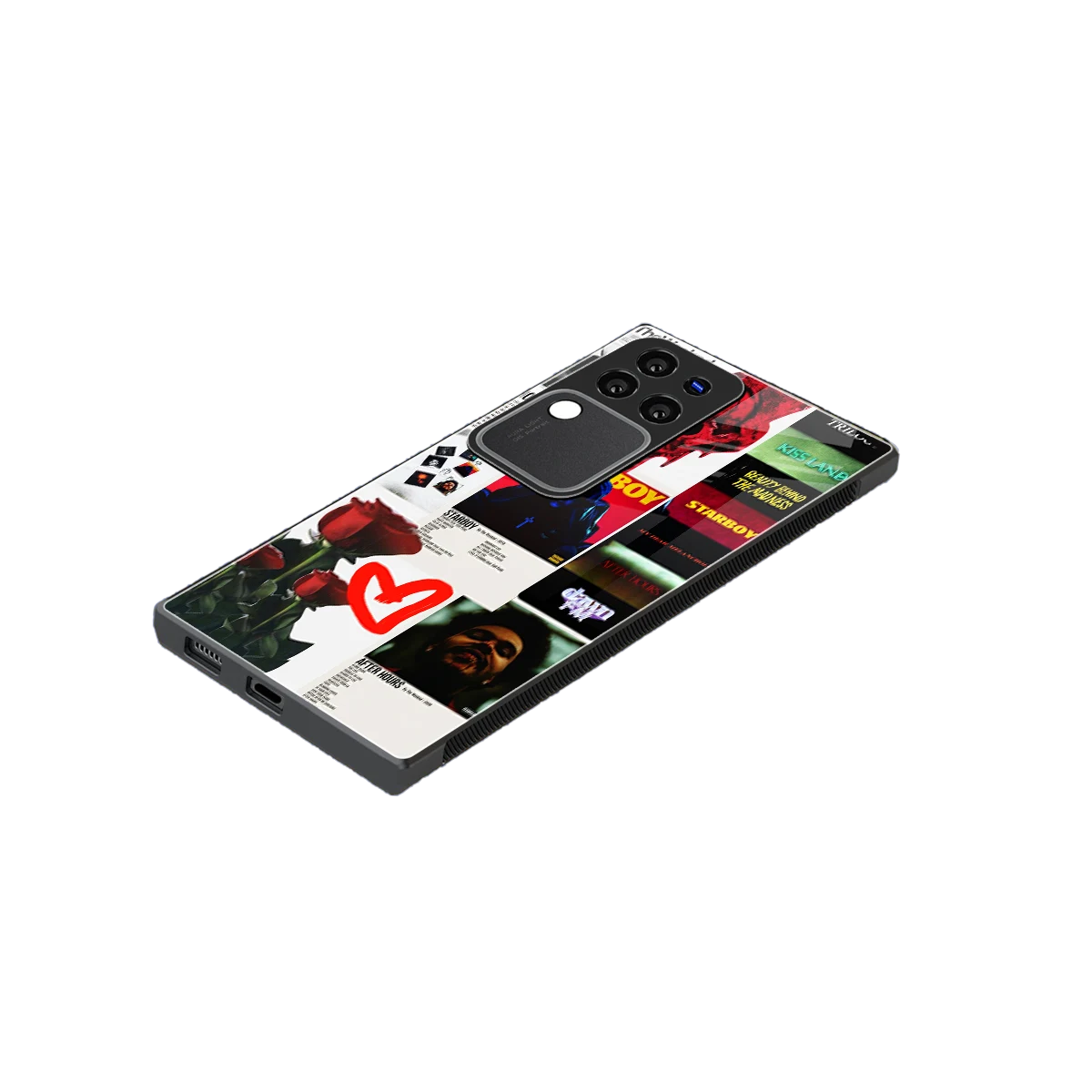 Starboy Collage stylish phone case forvivo v30 pro | glossy glass and slim fit