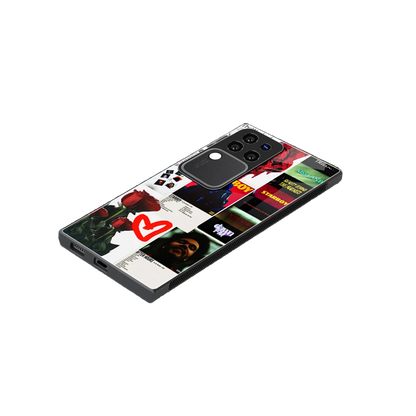 Starboy Collage stylish phone case forvivo v30 pro | glossy glass and slim fit