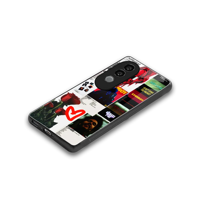 Starboy Collage stylish phone case for vivo v40e | glossy glass and slim fit