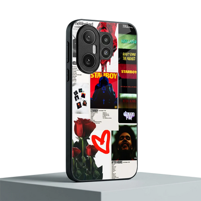 Starboy Collage vivo x200 fe mobile cover | shockproof glass phone case
