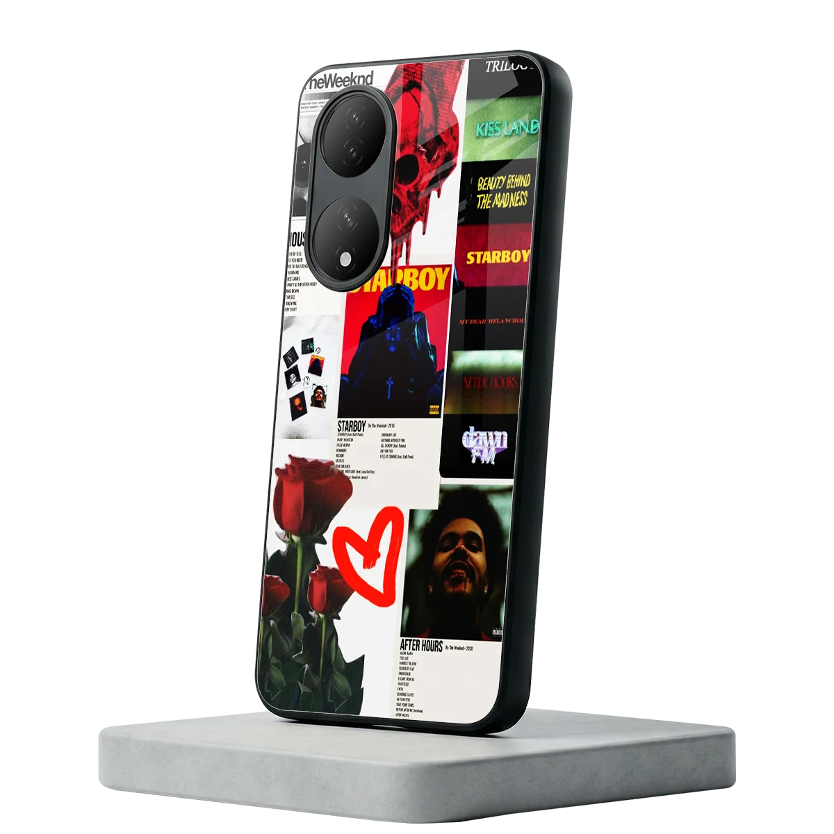 Starboy Collage Vivo-y100 mobile cover | shockproof glass phone case