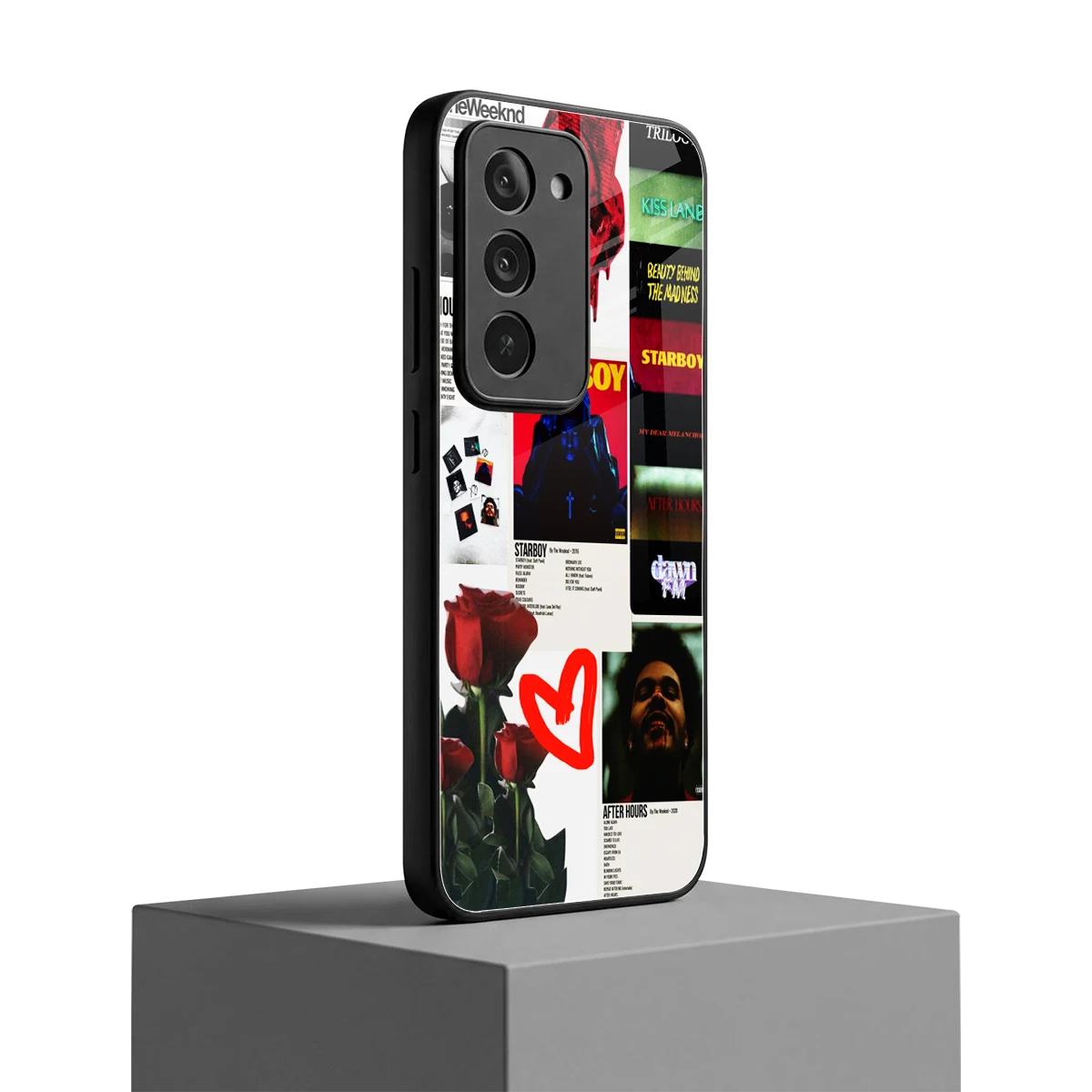 Starboy Collage redmi 15 5g mobile cover | shockproof glass phone case