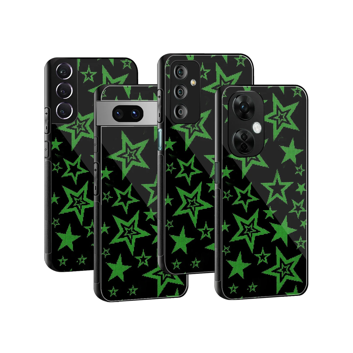 Stylish Glass Back Case for All Smartphones iPhone, Samsung, OnePlus, Pixel, Redmi, Oppo, Vivo, Motorola