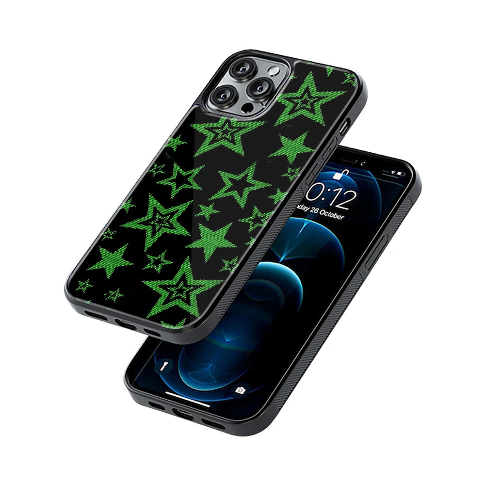 Protective Glass Back Phone Case Compatible with iPhone, Samsung, OnePlus, Pixel & More