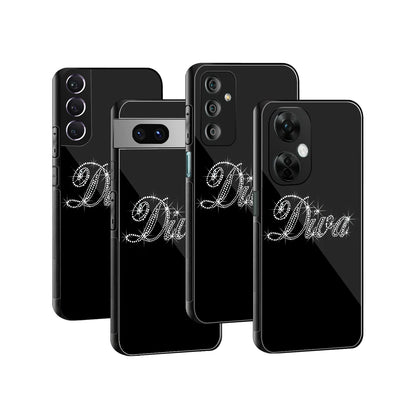 Stylish Glass Back Case for All Smartphones iPhone, Samsung, OnePlus, Pixel, Redmi, Oppo, Vivo, Motorola