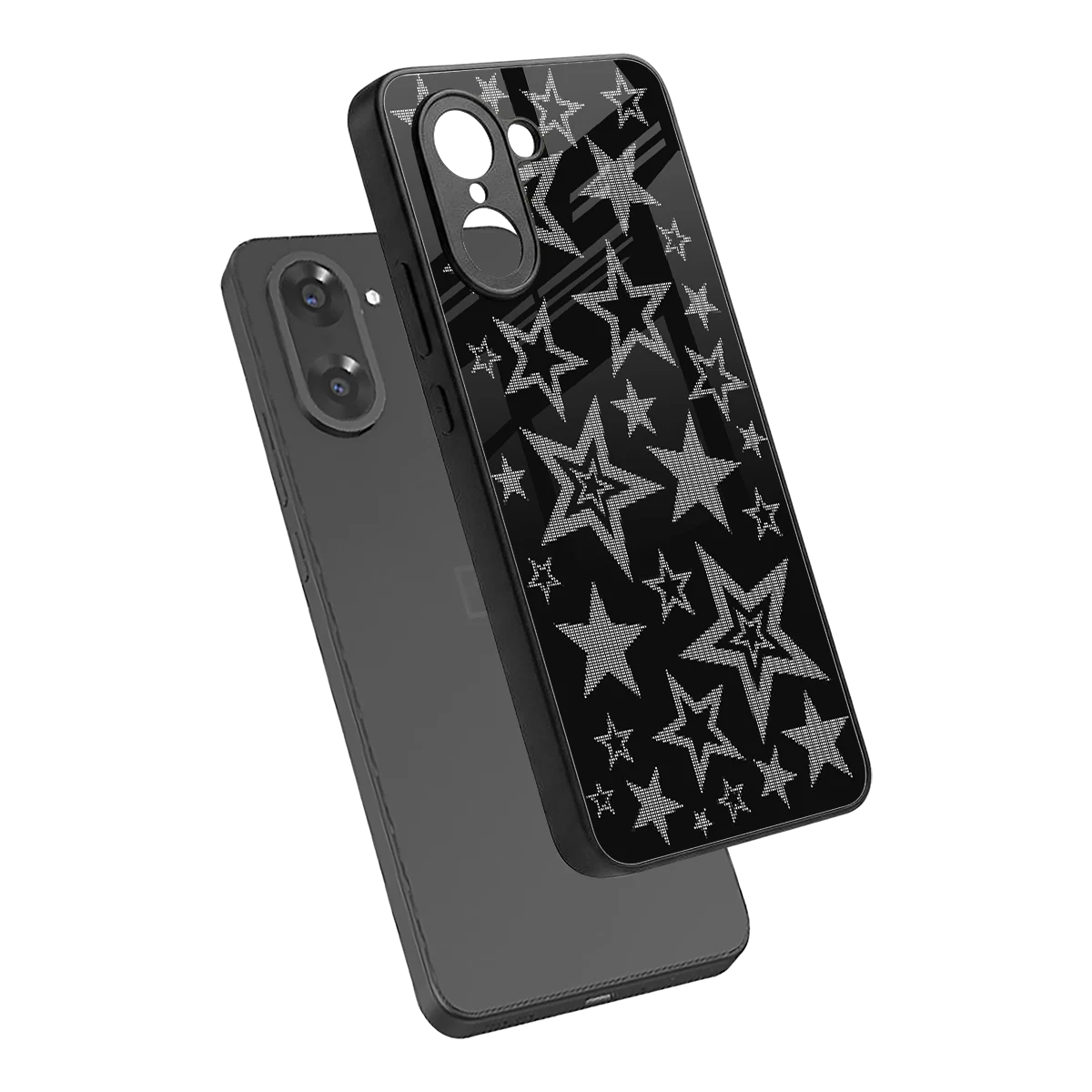 Stardust sleek oneplus nord ce5 5g cover with tempered glass back and TPU edges