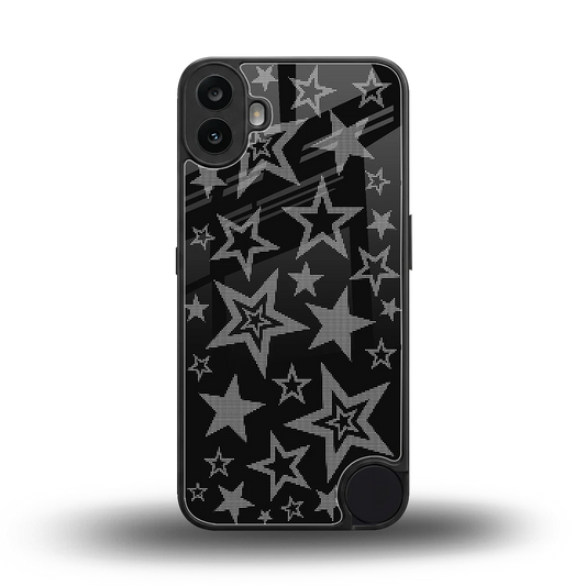 Stardust back phone cover | glass case for cmf nothing phone 1