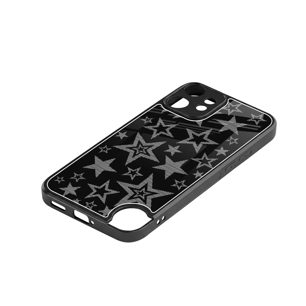 Stardust stylish phone case for cmf nothing phone 2 pro | glossy glass and slim fit
