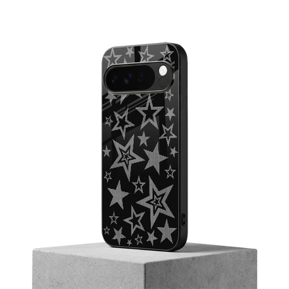 Stardust google pixel 10 pro xl mobile cover | shockproof glass phone case