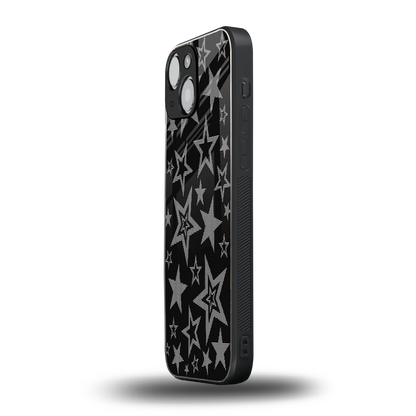 Stardust iphone 13 mini mobile cover | shockproof glass phone case