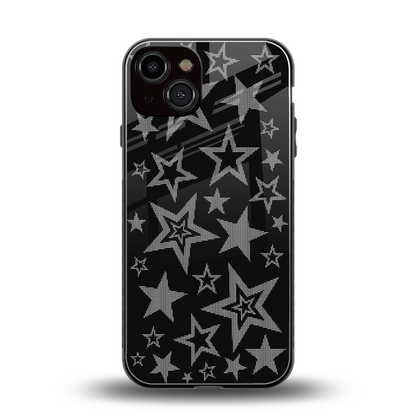Stardust back phone cover | glass case for iphone 13