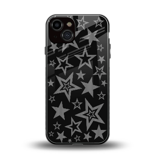Stardust back phone cover | glass case for iphone 13