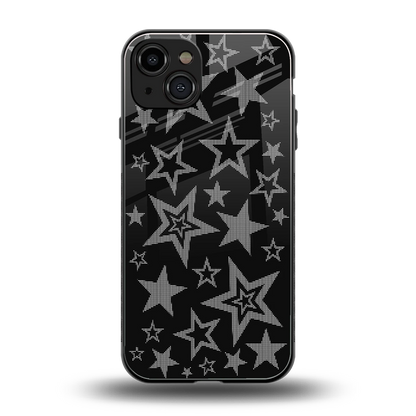 Stardust back phone cover | glass case for iphone 15