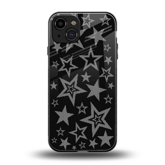 Stardust back phone cover | glass case for iphone 15