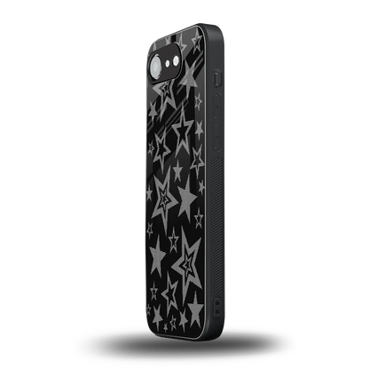 Stardust iphone 17e mobile cover | shockproof glass phone case