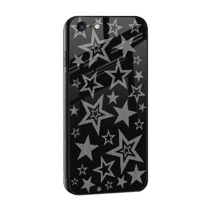 Stardust sleek iphone 6s cover with tempered glass back and TPU edges