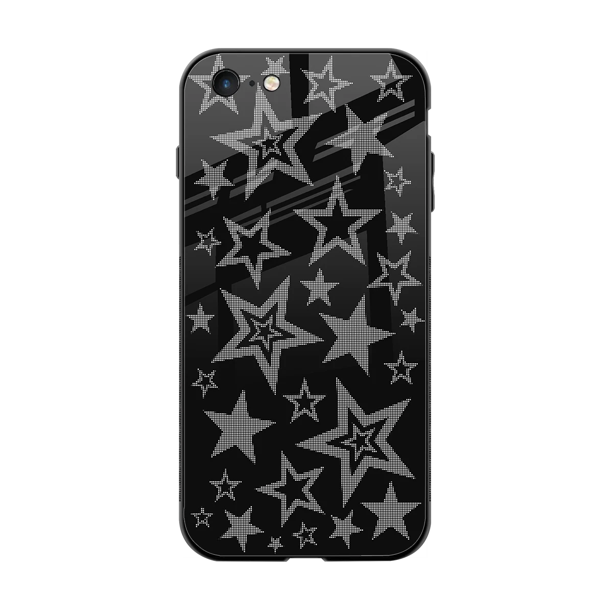 Stardust back phone cover | glass case for iphone 6s plus