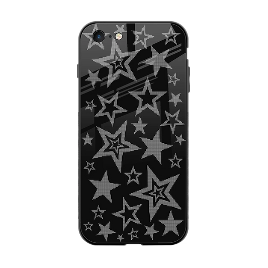 Stardust back phone cover | glass case for iphone 6s plus