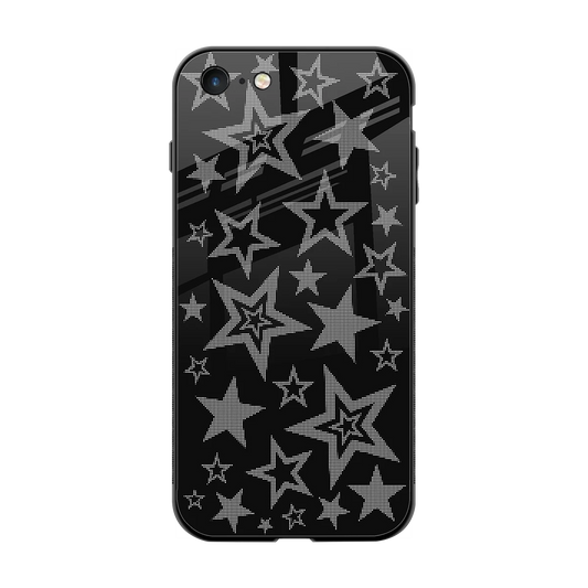 Stardust back phone cover | glass case for iphone 7