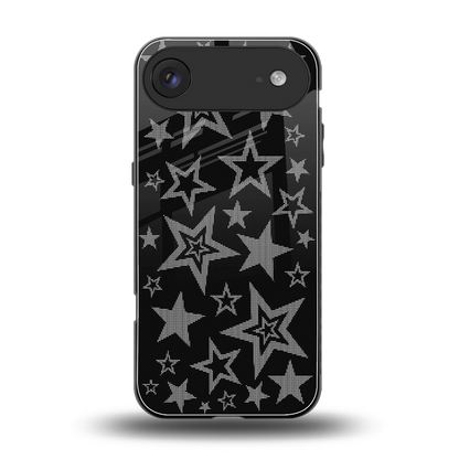 Stardust back phone cover | glass case for iphone air