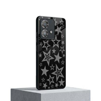 Stardust motorola edge 40 neo 5g mobile cover | shockproof glass phone case