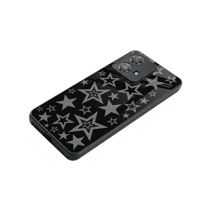 Stardust stylish phone case for motorola edge 40 neo 5g | glossy glass and slim fit