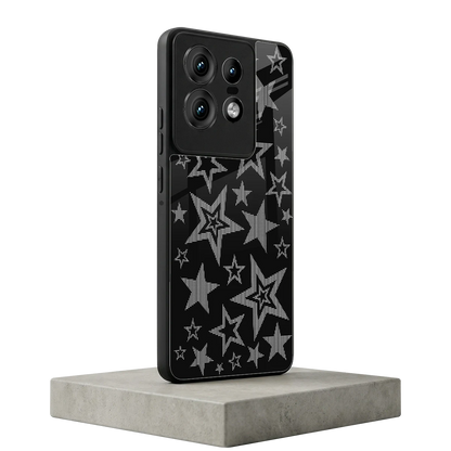 Stardust motorola edge 50 pro mobile cover | shockproof glass phone case