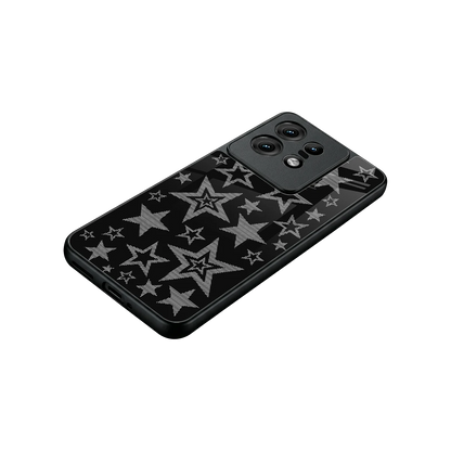 Stardust stylish phone case for motorola edge 50 pro | glossy glass and slim fit