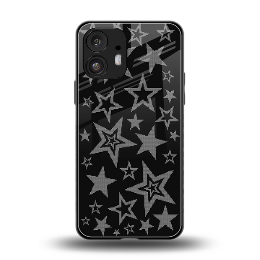 Stardust back phone cover | glass case for nothing phone 2