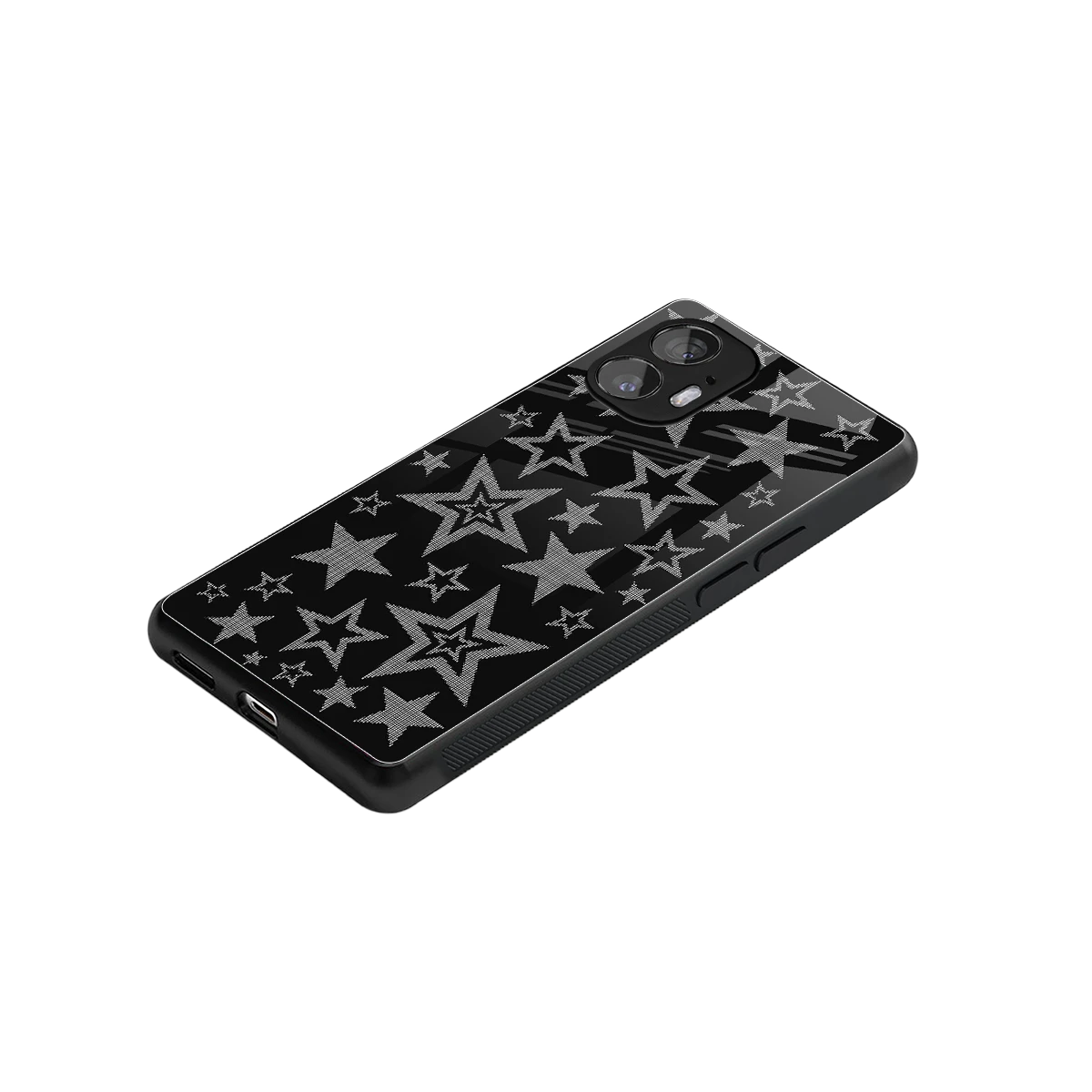 Stardust stylish phone case for nothing phone 2 | glossy glass and slim fit
