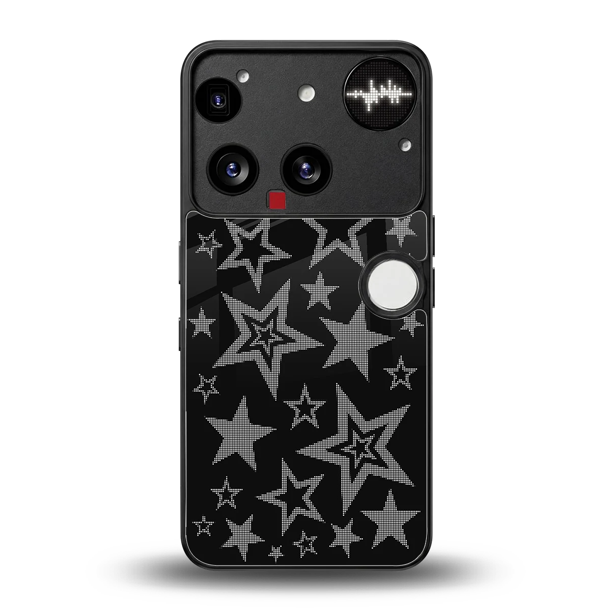 Stardust back phone cover | glass case for nothing phone 3