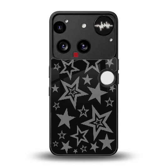 Stardust back phone cover | glass case for nothing phone 3