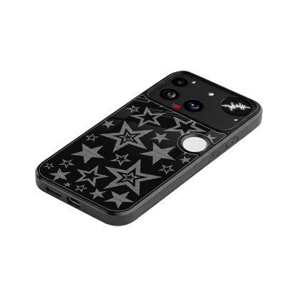 Stardust stylish phone case for nothing phone 3 | glossy glass and slim fit