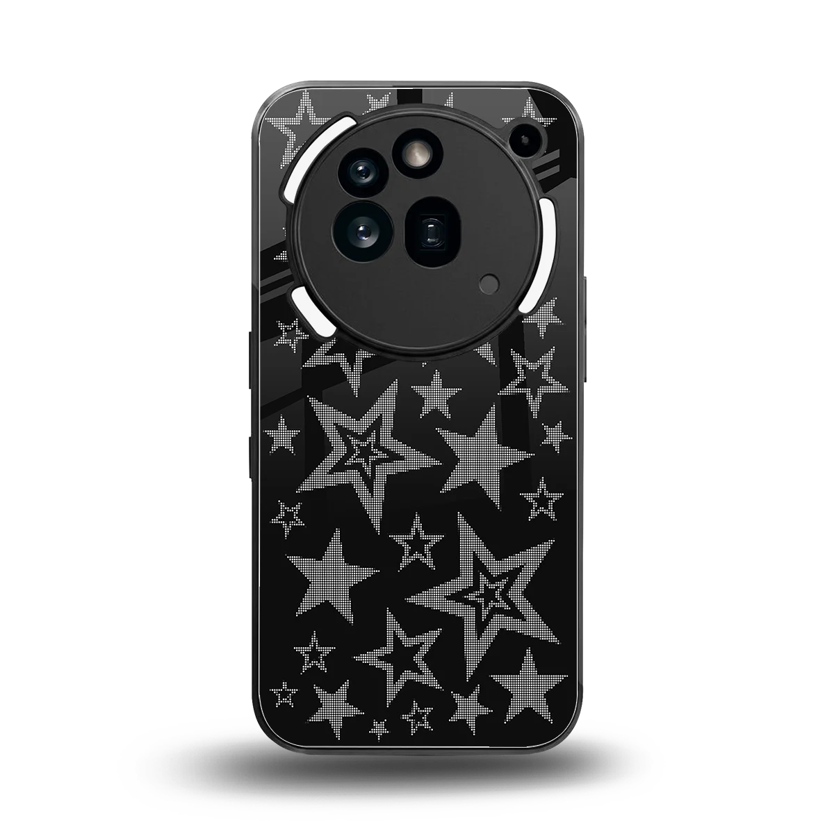 Stardust back phone cover | glass case for nothing phone 3a pro
