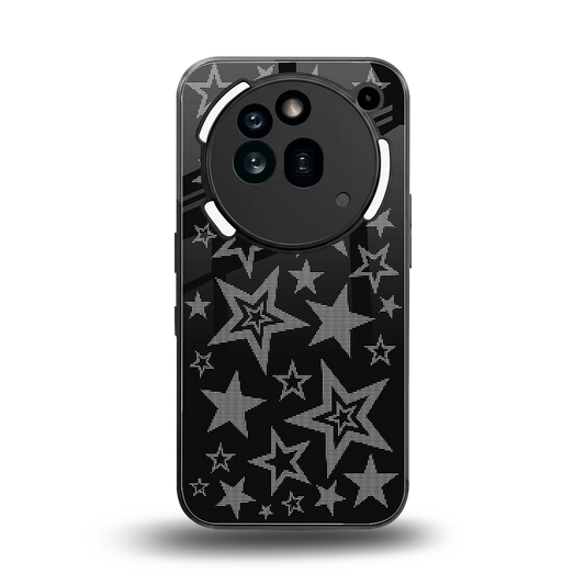 Stardust back phone cover | glass case for nothing phone 3a pro